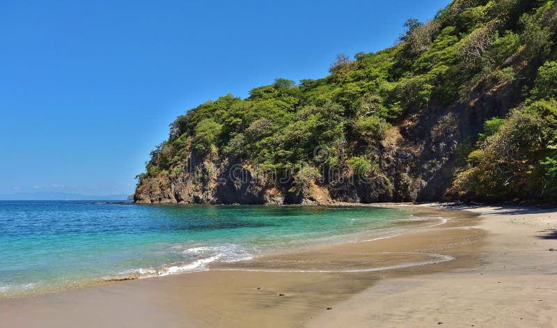 Playa Virador na península Papagayo em Guanacaste, Costa Rica