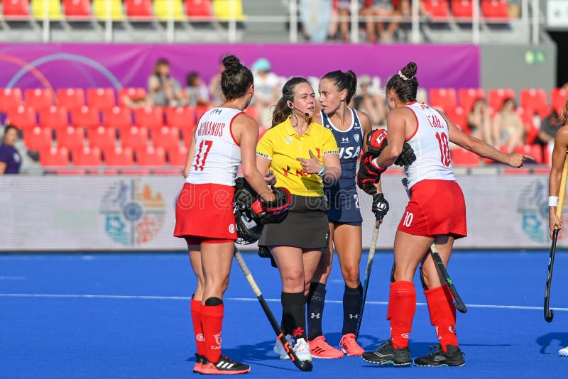 Agostina Alonso of Argentina celebrates with teammates after