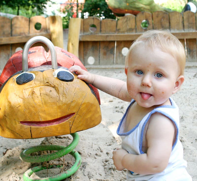 On the playground