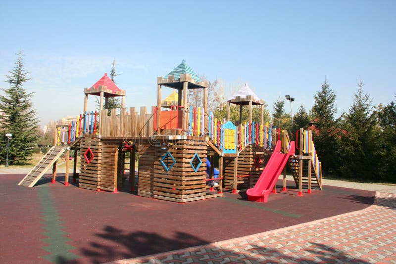 Playground without children