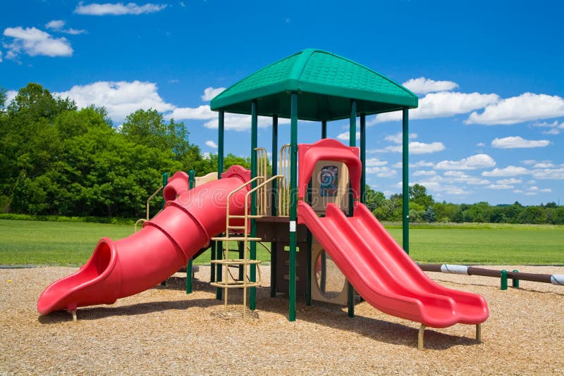 Playground in a Sunny Day