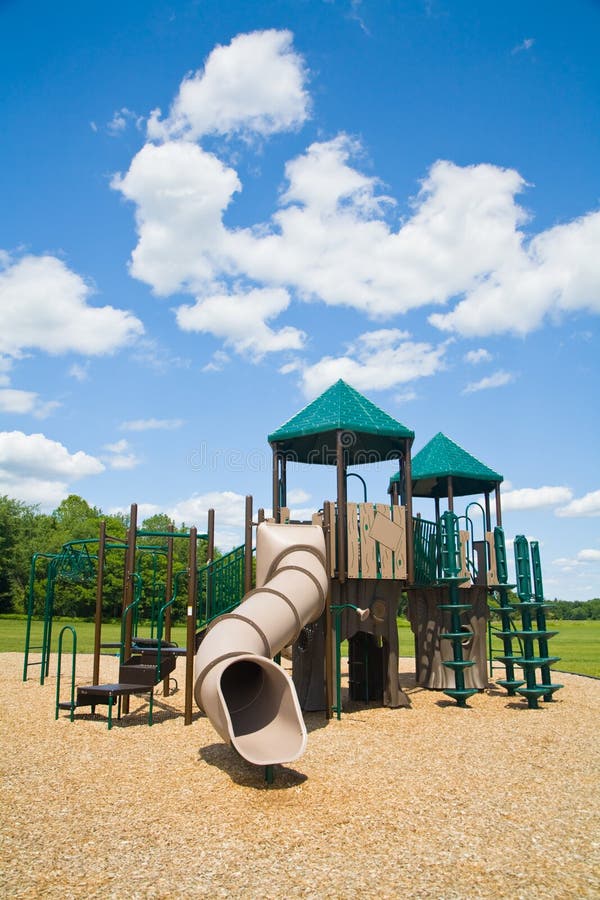 Playground in a Sunny Day