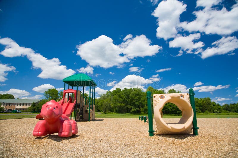Playground In A Sunny Day Picture. Image 2785650