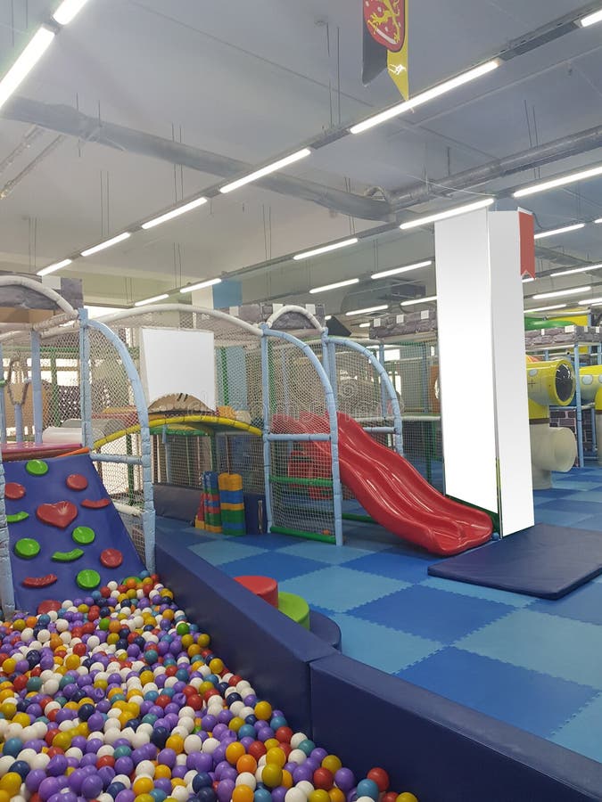 Play area with cute balls stock image. Image of kids 152949989