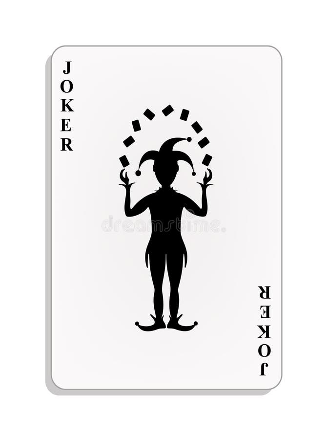 Playing card - Joker stock vector. Illustration of deck - 23701081