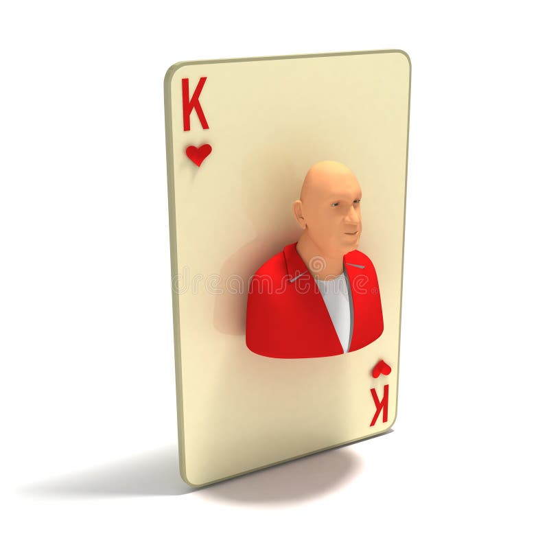 Playing Card: King of Hearts, variant 2