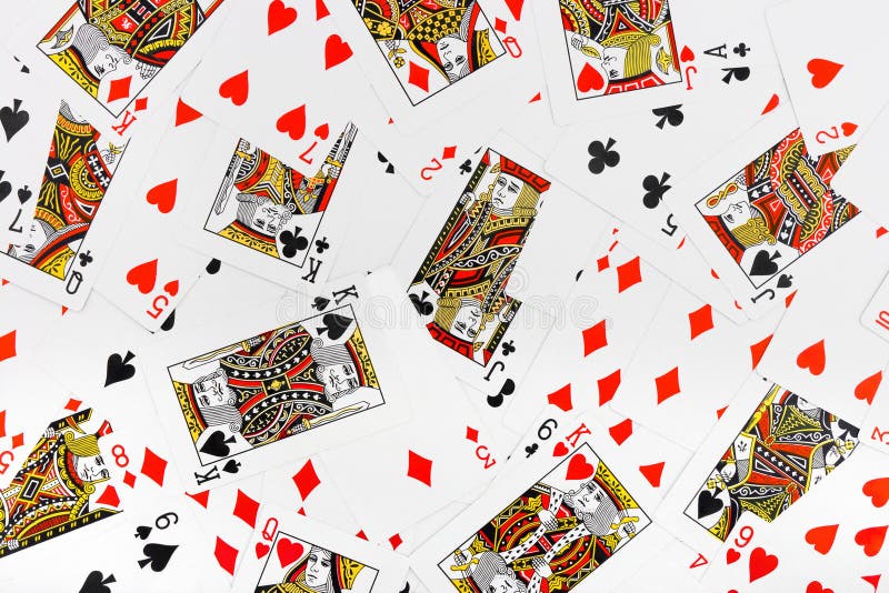 Playing cards background stock photo. Image of backgrounds 