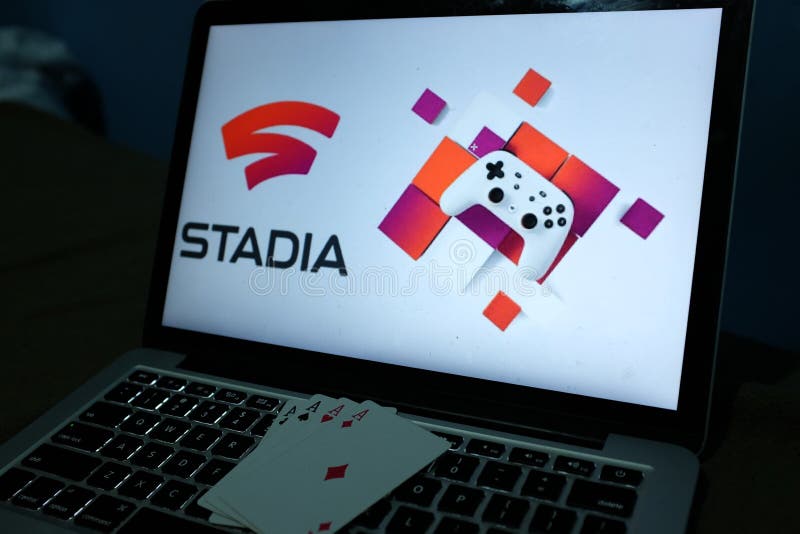 Edição Premiere Do Google Stadia Na Box Foto de Stock Editorial