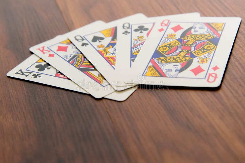 Playing Cards - Full House Stock Photo - Image: 47977200