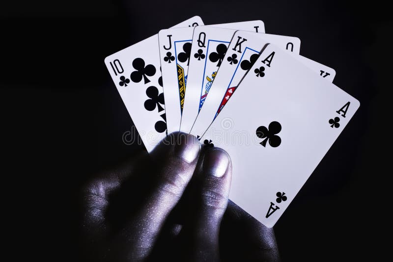 Playing cards in hands stock image. Image of hand, suit 15064495