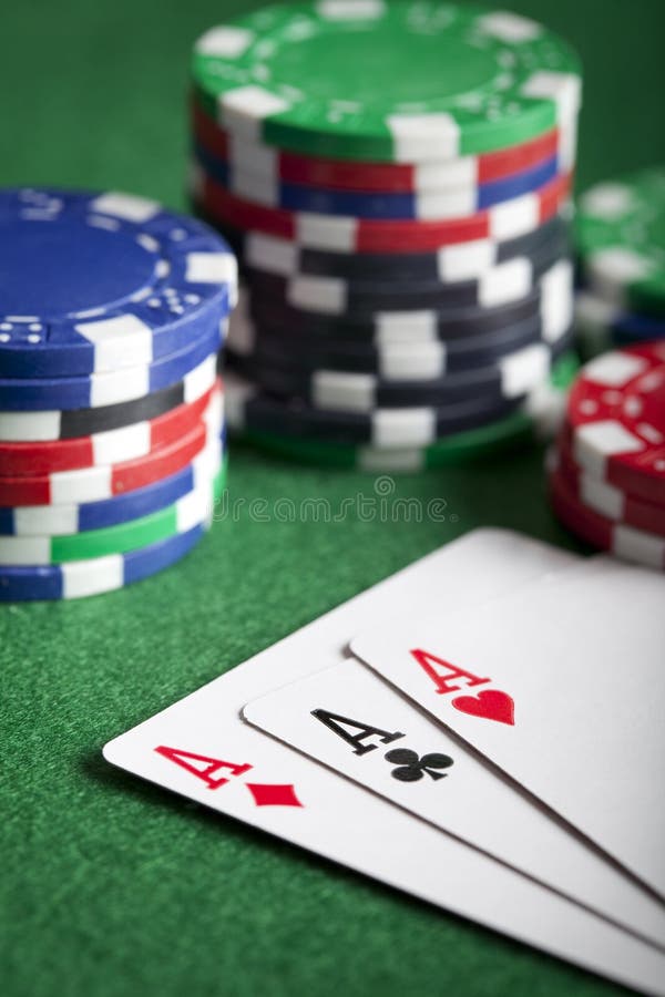 Playing Cards and Poker Chips Stock Image Image of vegas, table 79516337