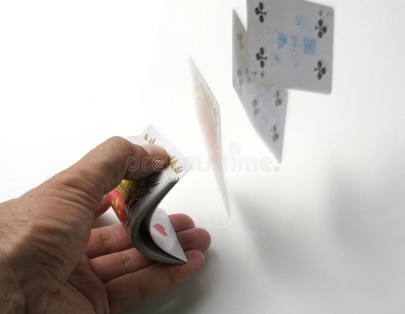 Playing cards tricks focuses