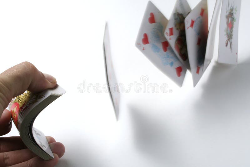 Playing cards tricks focuses