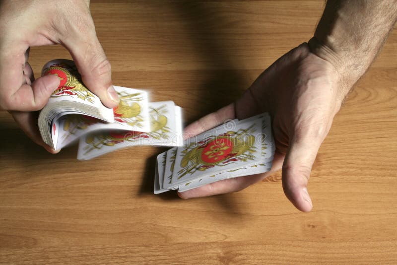 Playing cards tricks focuses