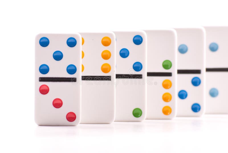 Playing Dominoes stock photo. Image of counting, strategy 18258640