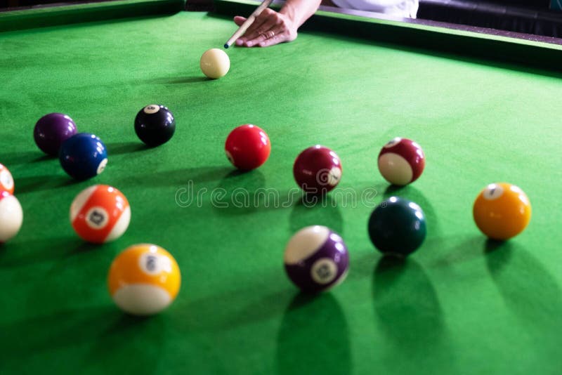 Playing, Establishing a Snooker Ball, a Red Ball and a Ball with