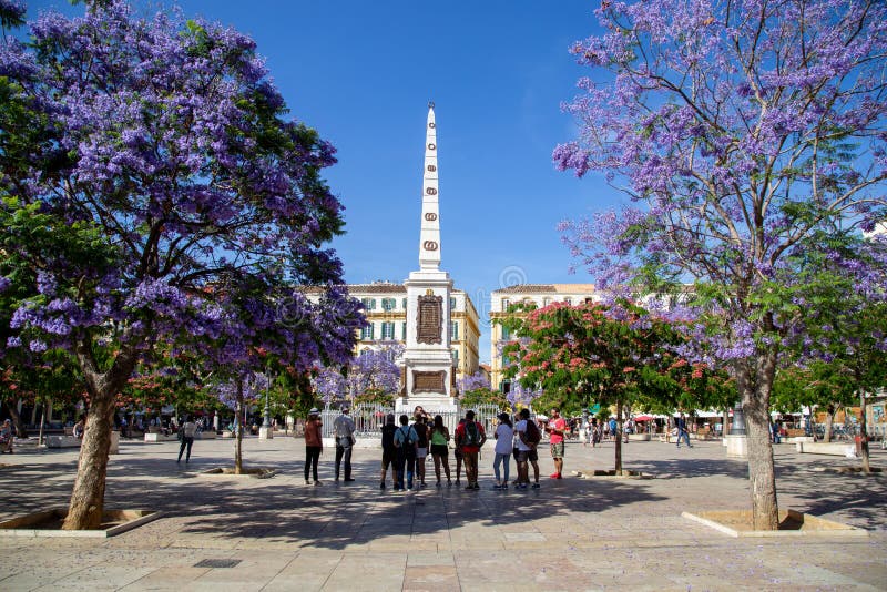 Plaza de la Merced ? Malaga photographie stock libre de droits Plaza de la Merced ? Malaga photographie stock libre de droits