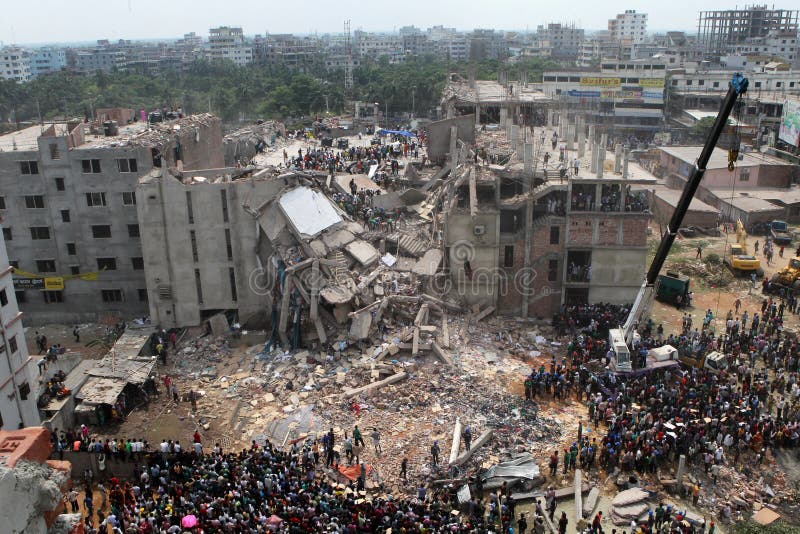 Plaza de Rana de conséquence au Bangladesh (photo de dossier) images libres de droits Plaza de Rana de conséquence au Bangladesh (photo de dossier) images libres de droits