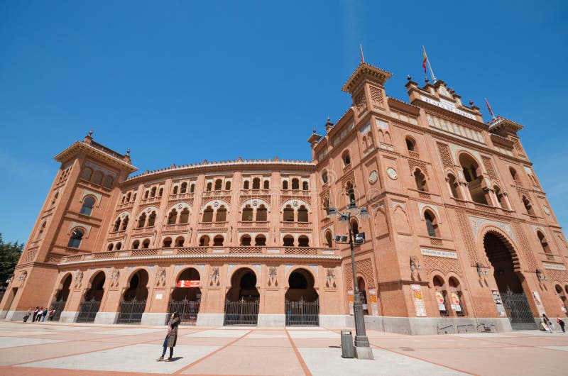 Plaza de toros de Las Ventas el 13 de abril de 2013 en Madrid, España imagen de archivo libre de regalías Plaza de toros de Las Ventas el 13 de abril de 2013 en Madrid, España imagen de archivo libre de regalías