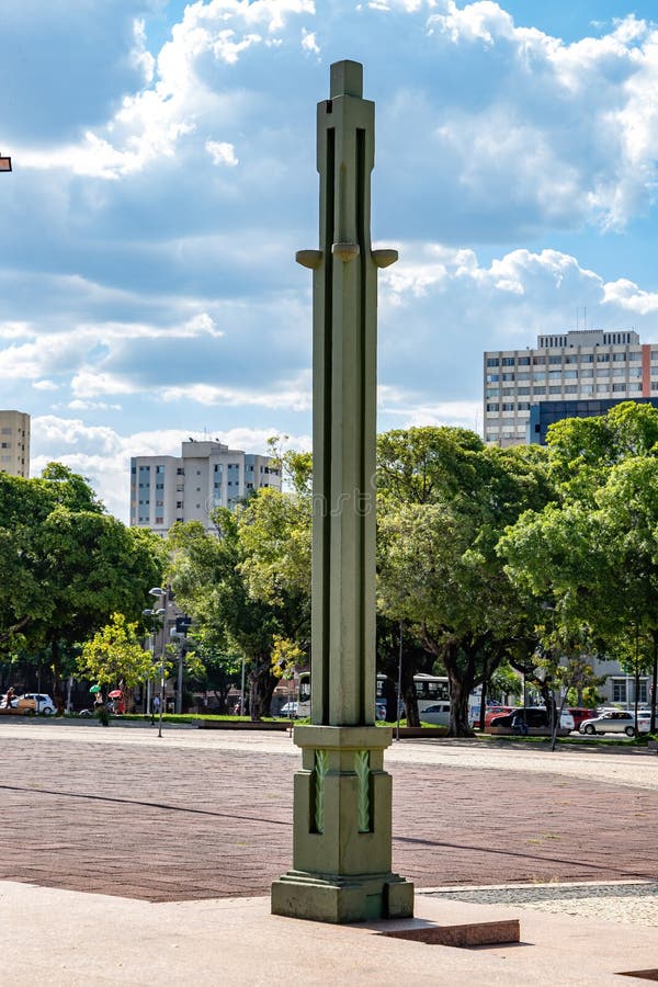 Plaza Dr. Pedro Ludovico Teixeira in Goiania City