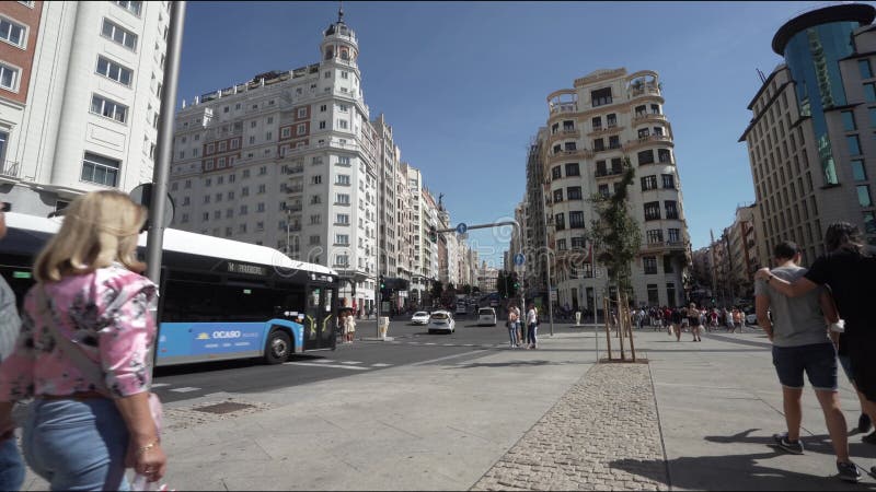 Plaza espana em madrid espanha