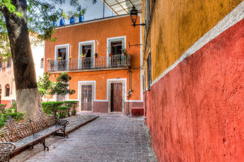 Plaza in Guanajuato, Mexiko royaltyfri foto Plaza in Guanajuato, Mexiko royaltyfri foto