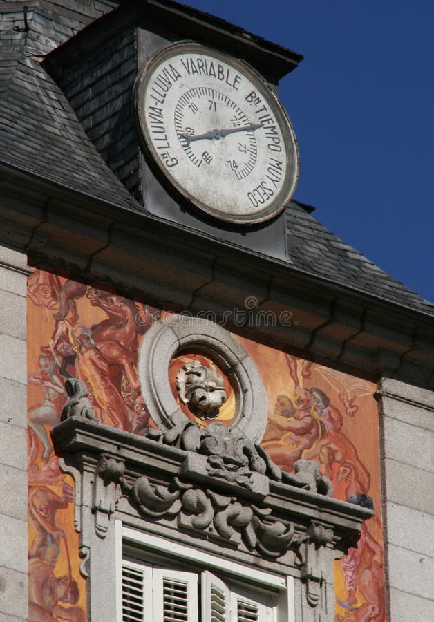 Plaza Mayor. Madrid, Spain. royalty free stock images Plaza Mayor. Madrid, Spain. royalty free stock images