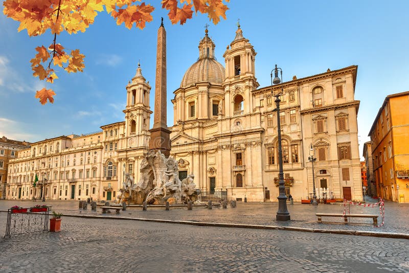 Plaza Navona en Roma imagen de archivo libre de regalías Plaza Navona en Roma imagen de archivo libre de regalías