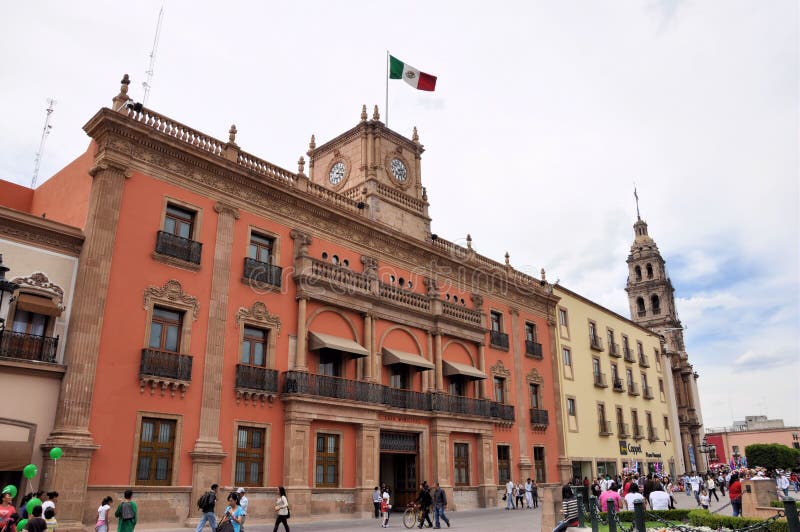 Plaza principale a Leon Messico immagini stock libere da diritti Plaza principale a Leon Messico immagini stock libere da diritti