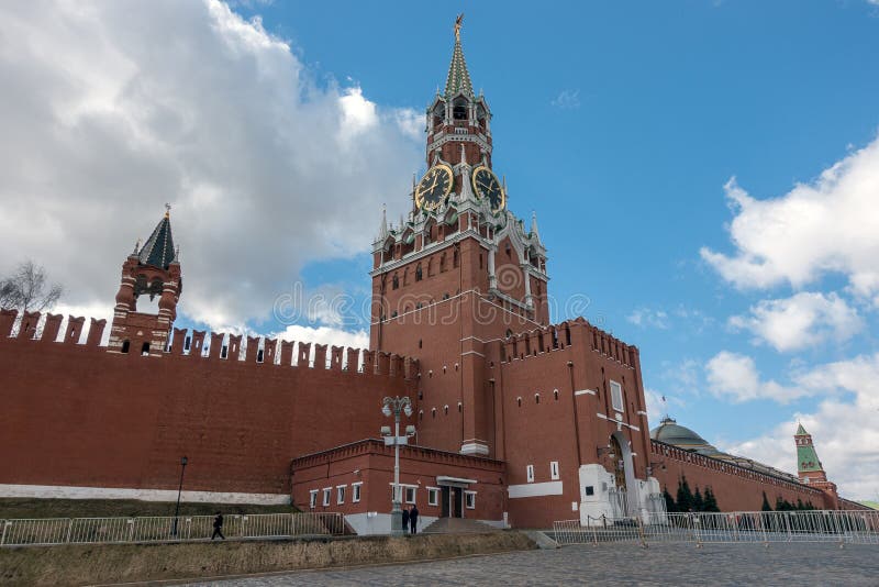 Plaza Roja del Kremlin, Moscú, Rusia imagen de archivo Plaza Roja del Kremlin, Moscú, Rusia imagen de archivo