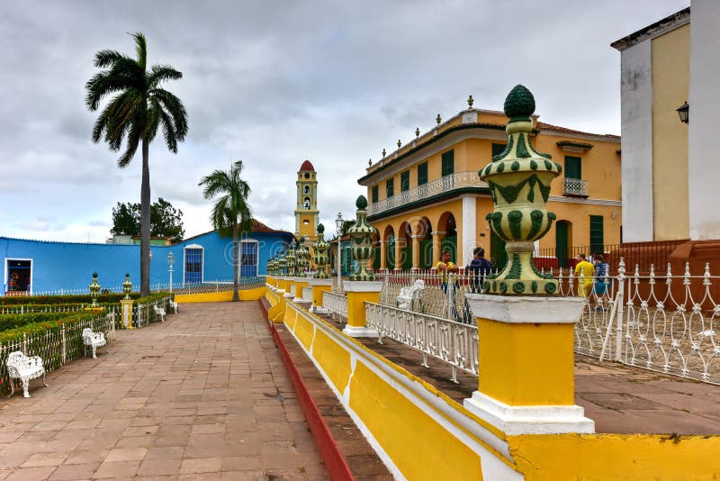 Plazaborgmästare - Trinidad, Kuba royaltyfri fotografi Plazaborgmästare - Trinidad, Kuba royaltyfri fotografi