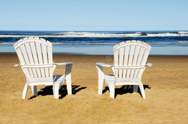 Plażowi krzesła