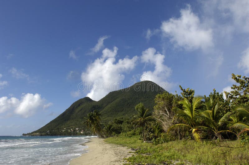 plażowy France Martinique obraz stock plażowy France Martinique obraz stock