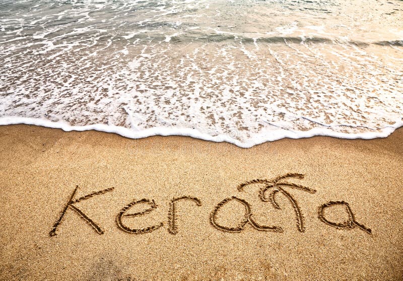 plażowy Kerala fotografia royalty free plażowy Kerala fotografia royalty free