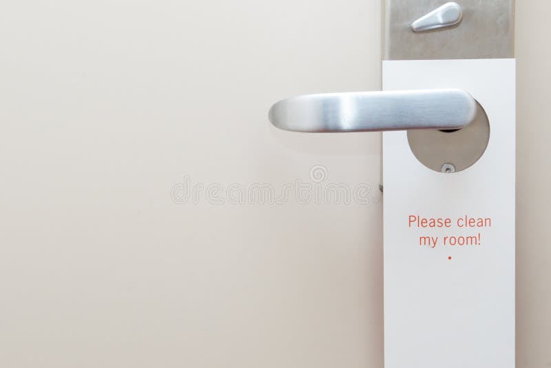 Please Clean My Room Hotel Tag Stock Photos Free & RoyaltyFree Stock
