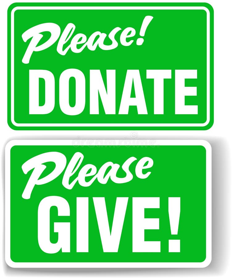 please donate clipart