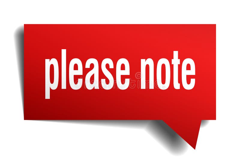 Please Note Sign Stock Illustrations – 1,597 Please Note Sign Stock