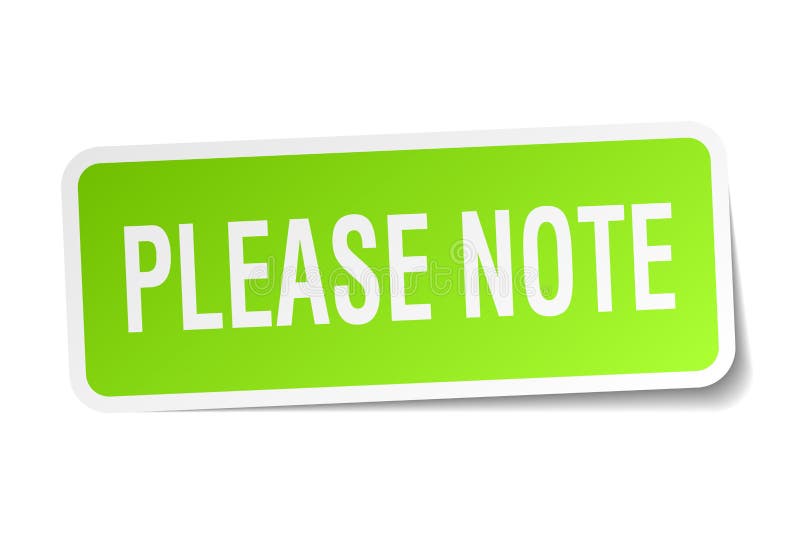 Please note sticker stock vector. Illustration of peeler - 120413735