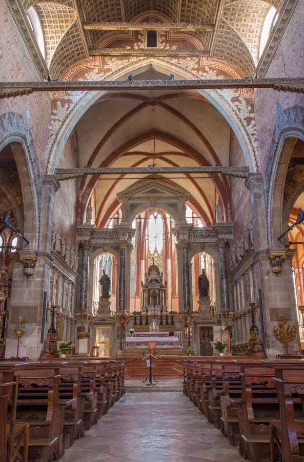 Plebania kościelny Chiesa Di San Stefano zdjęcia royalty free Plebania kościelny Chiesa Di San Stefano zdjęcia royalty free