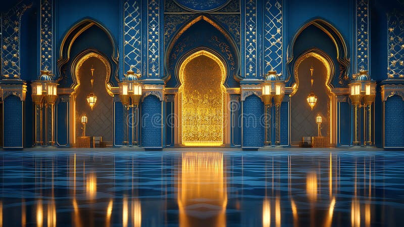 Plendor architektoniczny Opulent ilustracja wektor