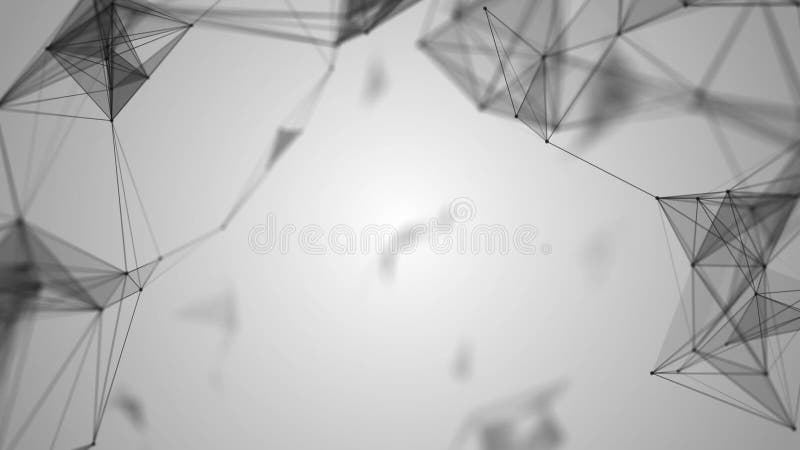 Plexus abstract network titles cinematic background royalty free illustration