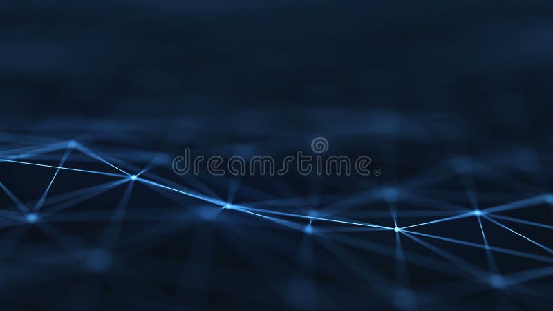 Plexus abstract network titles technology digital background. stock illustration