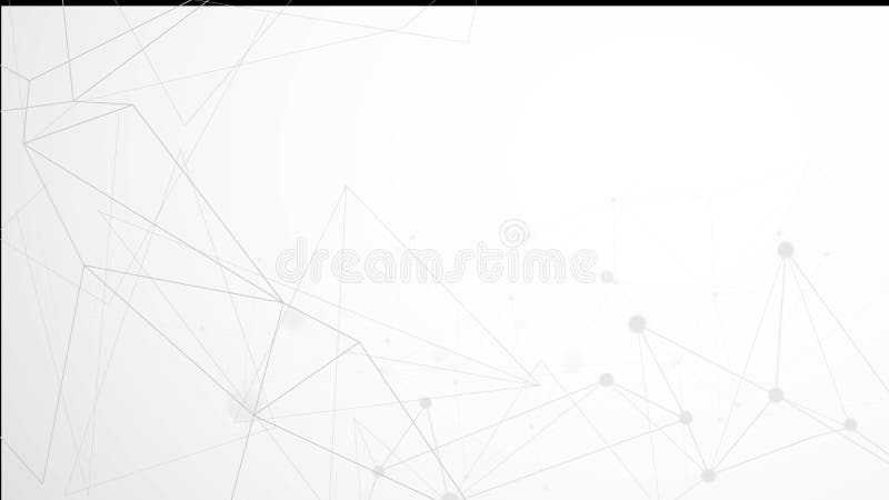 Plexus abstract network titles technology science Loop Background stock illustration