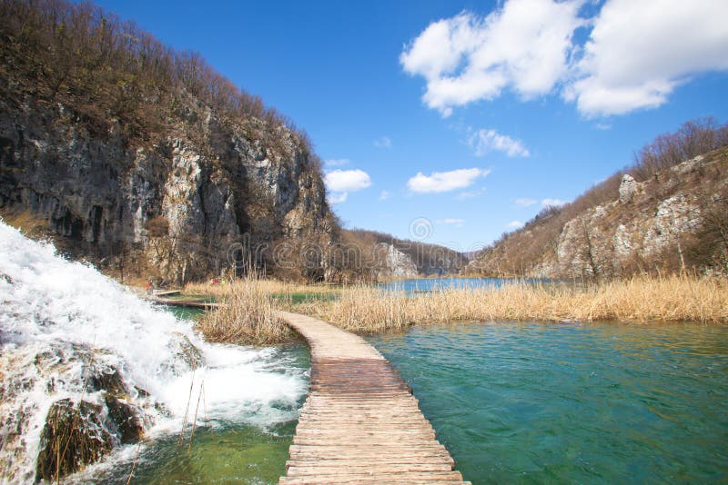 Plitvice lakes in croatia