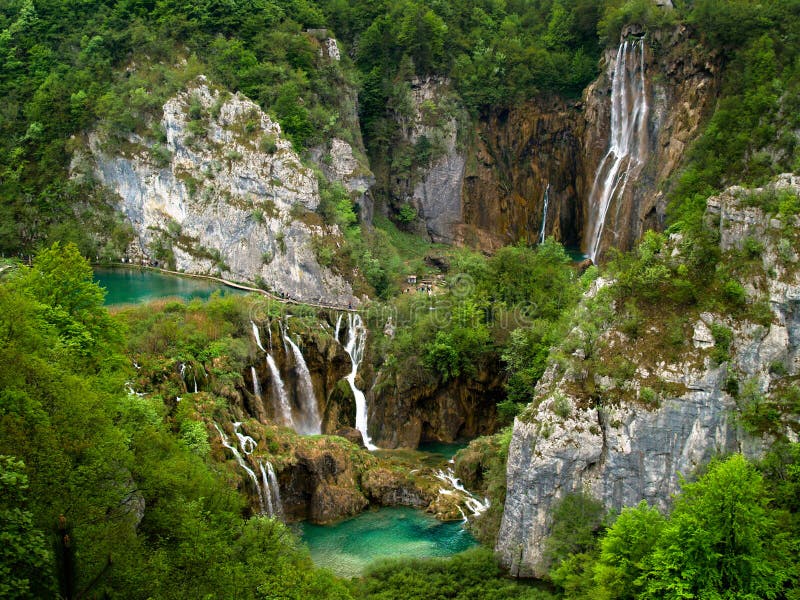 Parco Nazionale di Plitvice in Croazia.