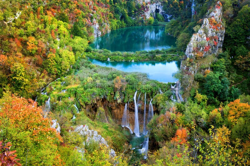 plitvice λιμνών στοκ εικόνα με δικαίωμα ελεύθερης χρήσης plitvice λιμνών στοκ εικόνα με δικαίωμα ελεύθερης χρήσης