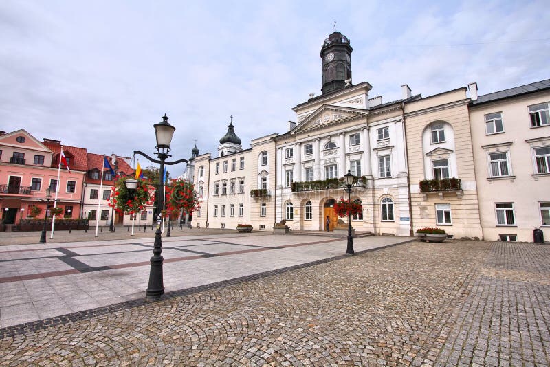 Plock, Polen lizenzfreie stockbilder Plock, Polen lizenzfreie stockbilder
