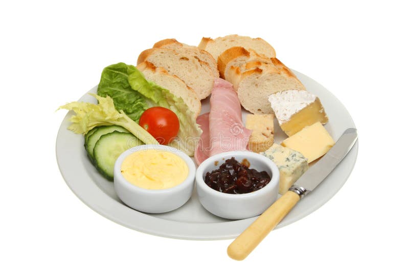 Plougmans Mittagessen stockfotos Plougmans Mittagessen stockfotos
