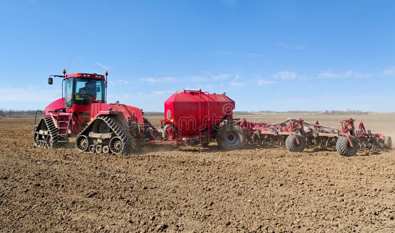 Plowed field.