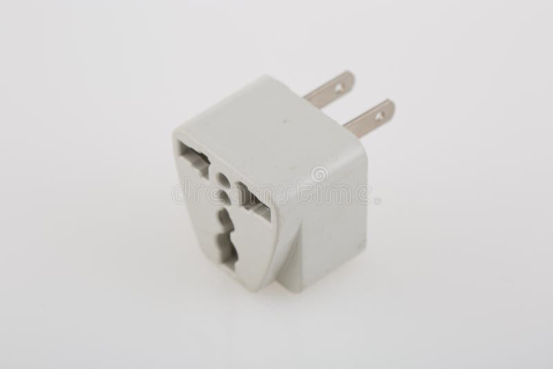 Plug adapter stock photo. Image of electician, plug, socket 93811902